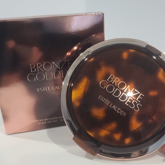 NIB ✅Estée Lauder #02 MEDIUM Bronze Goddess Powder Bronzer ✨ NEW IN BOX - Picture 1 of 10